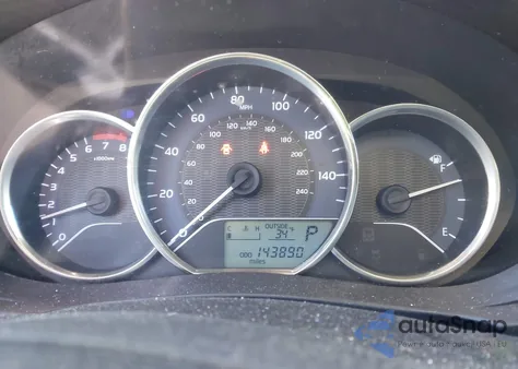 2015 Toyota Corolla Le z USA, uszkodzony, nr VIN 2T1BURHE5FC283396